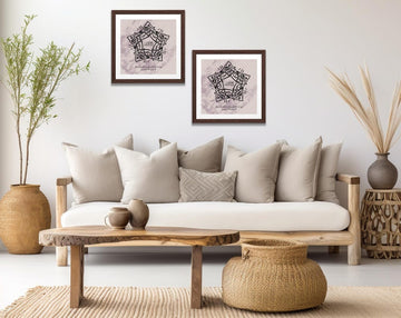 Inspirational Quran Verse Art Canvas - After Hardship Comes Relief - Minimalist Home Decor