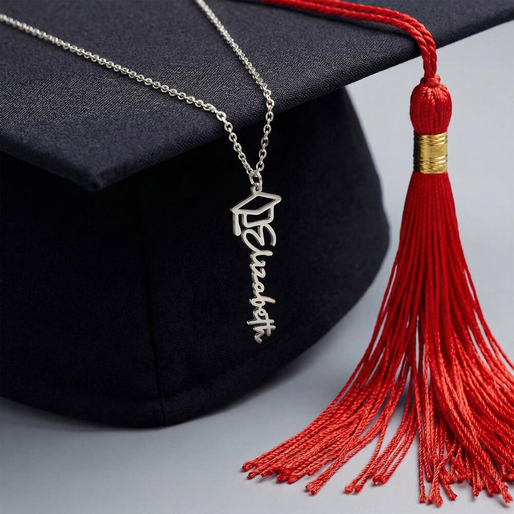 Graduation Name Necklace for a Nurse